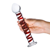 Gläs Mr. Swirly Spiral Glass Dildo