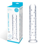 Gläs 10" Extra Large Glass Dildo