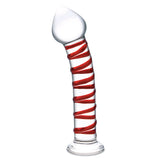 Gläs 8" Mr. Swirly Dildo