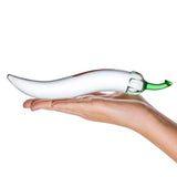 Gläs 8.25" Glass Naturals Chili Pepper Dildo