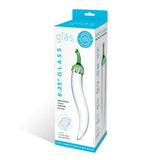 Gläs 8.25" Glass Naturals Chili Pepper Dildo