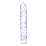 Gläs Purple Rose Nubby Dildo