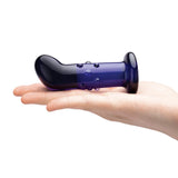 Gläs 4” Rechargeable Remote Controlled Vibrating Dotted P-Spot Plug