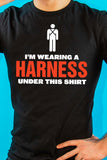 Im Wearing a Harness Tee by Peachy Kings