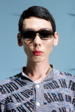 OLGA SUNGLASSES IN TRANSPARENT BY Henrik Vibskov