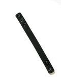 Boneyard Silicone Cock Strap Black 3 Snap Ring