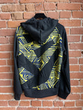 COMME des GARÇONS HOMME+ PATTERNED HOODIE YELLOW SS23