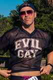 Evil Gay Mesh Football Jersey by Peachy Kings