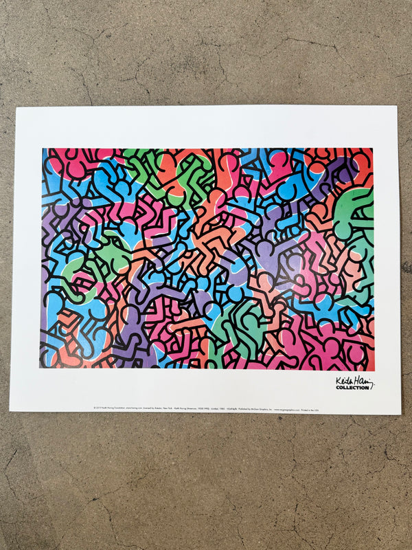 Keith Haring UNTITLED, 1985 (FIGURES) Print