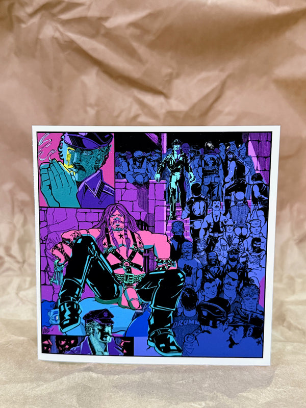 Bill Ward Drum Greeting Card: Night Out