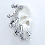 KISKA LAB MINI ALBERT PLATINUM EARRING