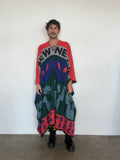 Walter Van Beirendonck Beep Beep Poncho - Orange