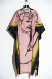 TOM OF FINLAND x WE ARE SPASTOR KAFTAN PALE