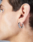 KISKA LAB MINI ALBERT PLATINUM EARRING