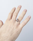 KISKA LAB MINI PLUG PLATINUM RING