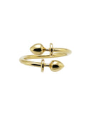 KISKA LAB MINI PLUG GOLD RING