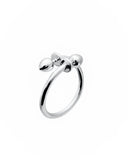 KISKA LAB MINI PLUG PLATINUM RING