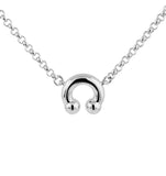 KISKA LABS PRINCE ALBERT PLATINUM NECKLACE