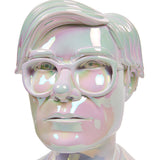 Andy Warhol Iridescent Bust by Kidrobot