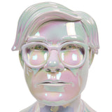 Andy Warhol Iridescent Bust by Kidrobot