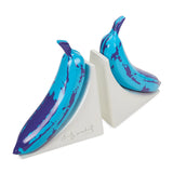 KIDROBOT X ANDY WARHOL RESIN BANANA BOOKENDS BLUE