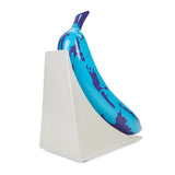 KIDROBOT X ANDY WARHOL RESIN BANANA BOOKENDS BLUE