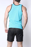 CELLBLOCK 13 Kennel Club DARK PUP Tank Top - Turquoise