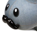 Kidrobot Art Giant Denim Happy Stache' Labbit Stool