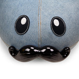 Kidrobot Art Giant Denim Happy Stache' Labbit Stool