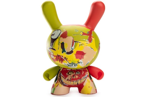 JEAN-MICHEL BASQUIAT MASTERPIECE 8" DUNNY ART FIGURE