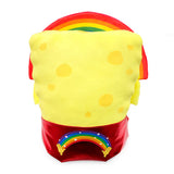 KIDROBOT SPONGEBOB SQUAREPANTS RAINBOW 16" HUGME VIBRATING PLUSH