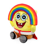 KIDROBOT SPONGEBOB SQUAREPANTS RAINBOW 16" HUGME VIBRATING PLUSH