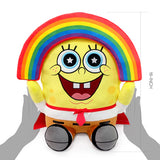 KIDROBOT SPONGEBOB SQUAREPANTS RAINBOW 16" HUGME VIBRATING PLUSH