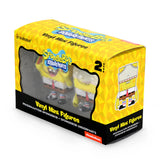 KIDROBOT IMAGINATION SPONGEBOB SQUAREPANTS & SPONGEBOB UNDERPANTS VINYL FIGURE 2-PACK