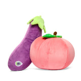 YUMMY WORLD EARNEST EGGPLANT & GEORGIA PEACH PLUSH 2-PACK