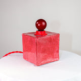 MLaed Cube Lamp Geranium Pink