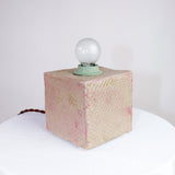 MLaed Cube Lamp Pink Sage