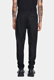 Louis Gabriel Nouchi TAPERED JOGGING PANTS BLACK