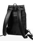 MORPHOSIX LUX UTILITY LEATHER BAG RAVEN BLACK