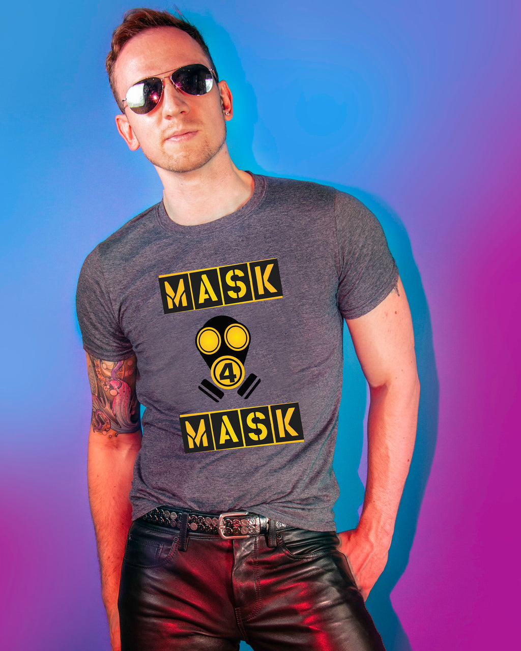 Mask 4 Mask Tee by Peachy Kings