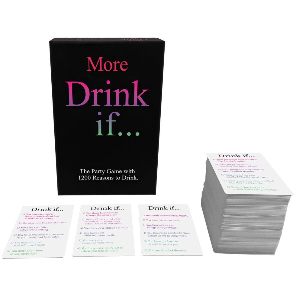 More Drink If… Drinking Game