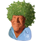 BOB ROSS CHIA PET (BLUE SHIRT)