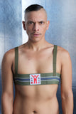 WALTER VAN BEIRENDONCK Jock Elastic Harness Green SS23