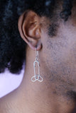 JW ANDERSON PENIS PIN DROP EARRINGS