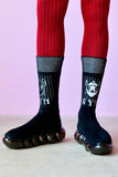 Bernhard Willhelm x Jewelry Gym Sock Trainer Black