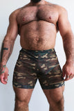 Alfons Dovana Camo Biker Shorts