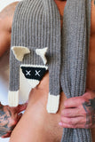 LOVERBOY BY CHARLES JEFFREY ANIMAL SCARF