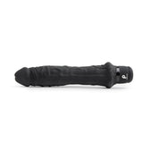 Powercocks 8" Girthy Realistic Vibrator Black