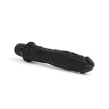 Powercocks 8" Girthy Realistic Vibrator Black