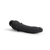 Powercocks 7" Slim Anal Realistic Vibrator Black